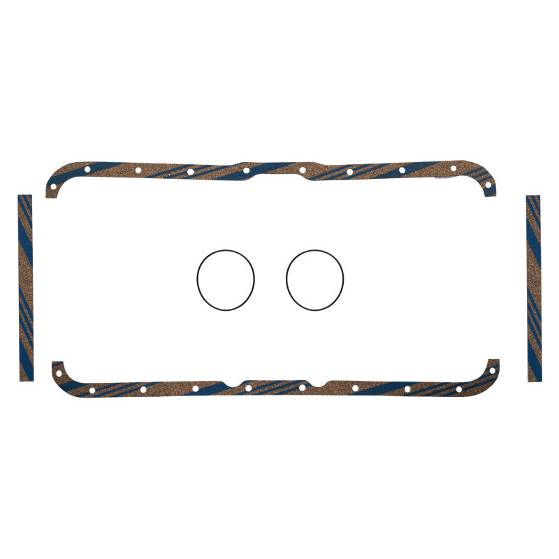 Fel-Pro OS 915 C Engine Oil Pan Gasket Set Blue Stripe cork-rubber - OS915C Photo - Primary