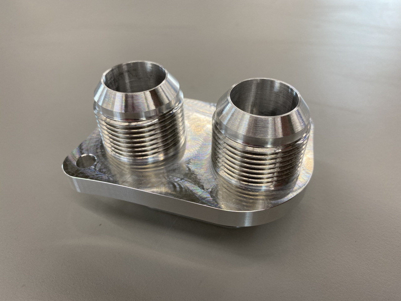 DSX - LSA CTS-V Lid Billet 16AN Water Manifold