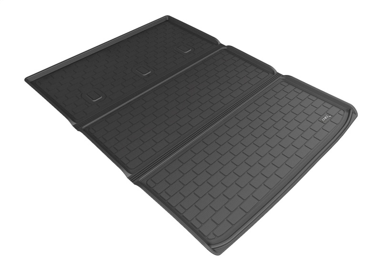 3D Maxpider 15-20 Chevrolet Suburban / GMC Yukon Xl Kagu Black Behind 2Nd Row Stowable Cargo Liner - M1CH0581309