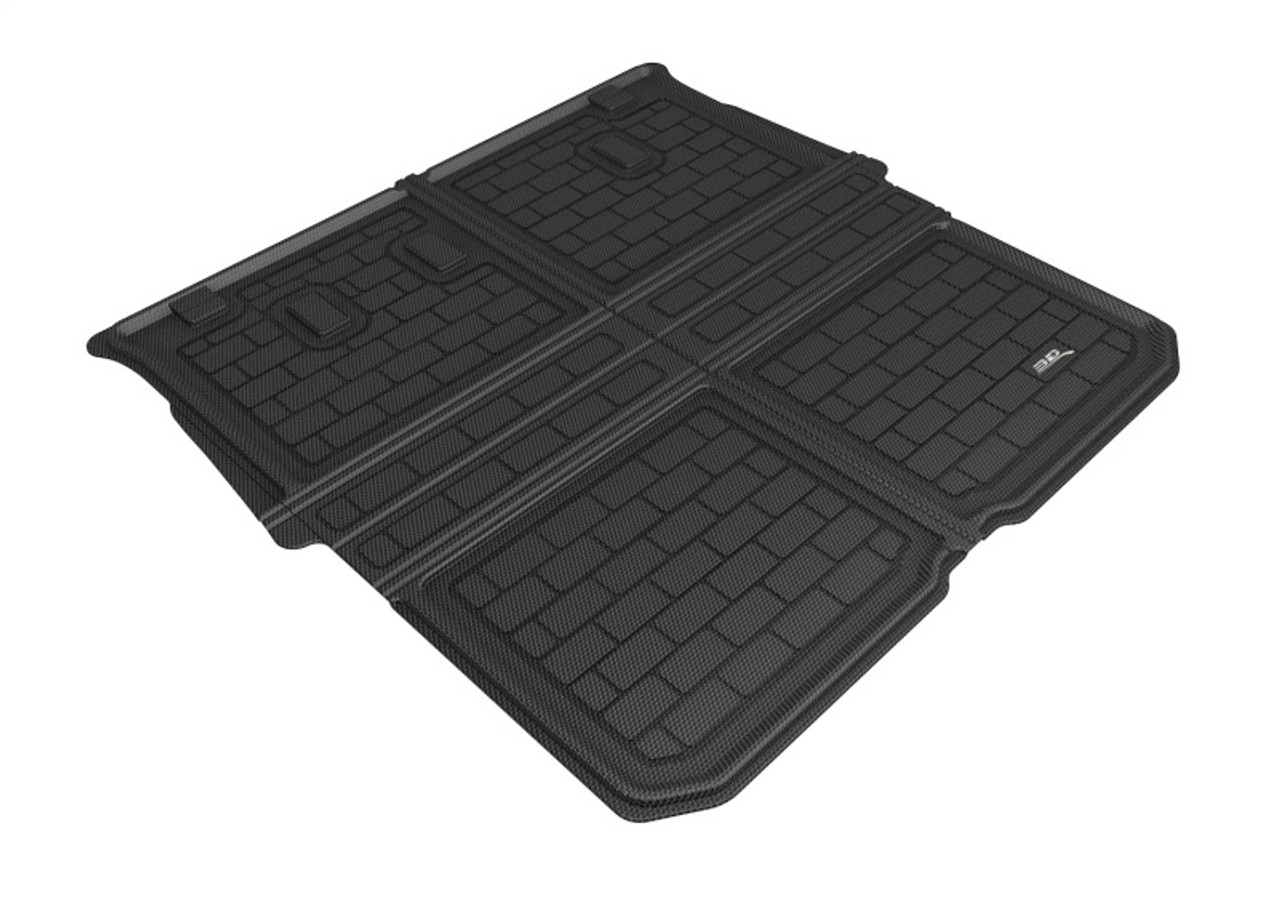 3D MAXpider 2016-2021 Honda Pilot Cross Fold (Behind 2nd Row) Kagu Cargo Liner - Black - M1HD0731309