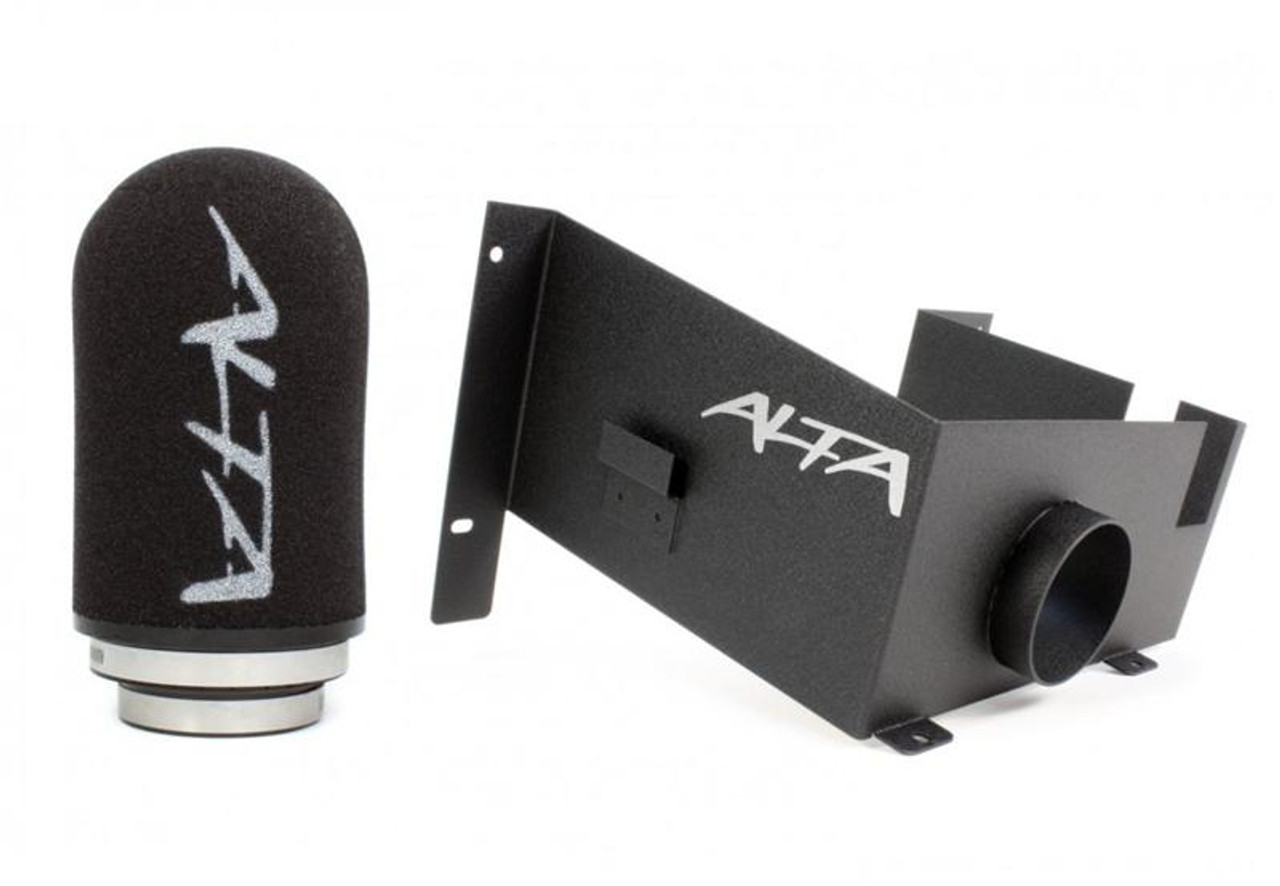 ALTA 02-06 Mini Cooper S/JCW & 02-08 S/JCW Convertible R53 (6spd ONLY) Cold Air Intake - Black - AMP-INT-201BK Photo - Primary