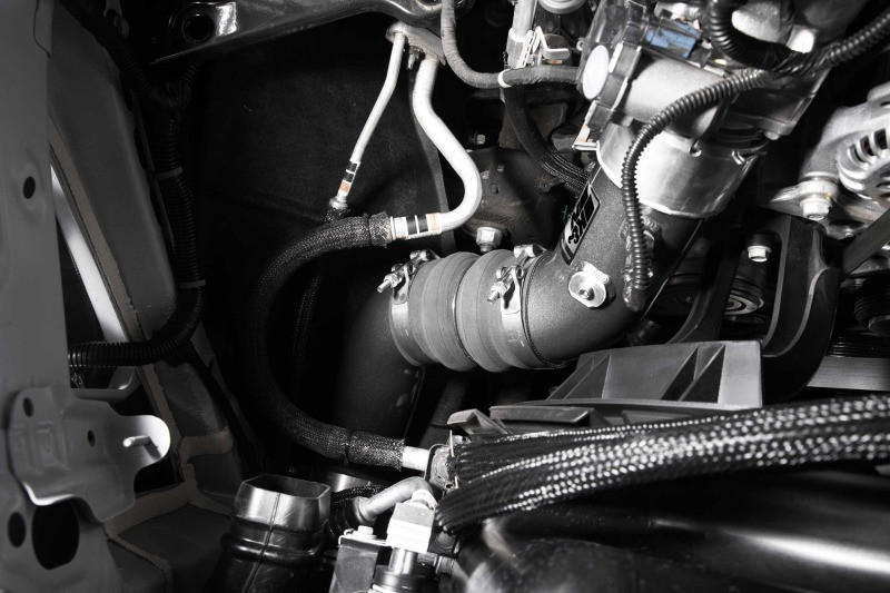 K&N 20-23 Chevrolet Silverado 2500/3500 V8-6.6L Diesel Charge Pipe Kit - 77-1011KC Photo - Mounted