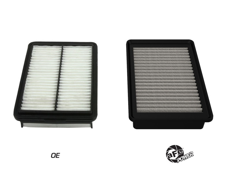 aFe 17-20 Hyundai Elantra / 19-20 Hyundai Veloster Magnum FLOW OE Replacement Pro DRY S Air Filter - 31-10323 Photo - Unmounted
