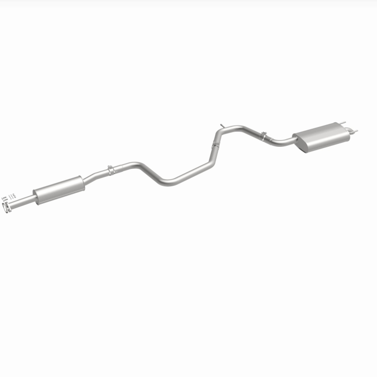 BRExhaust 16-24 Chevrolet Malibu 1.5L Direct-Fit Replacement Exhaust System - 106-0948 360 Degree Image Set