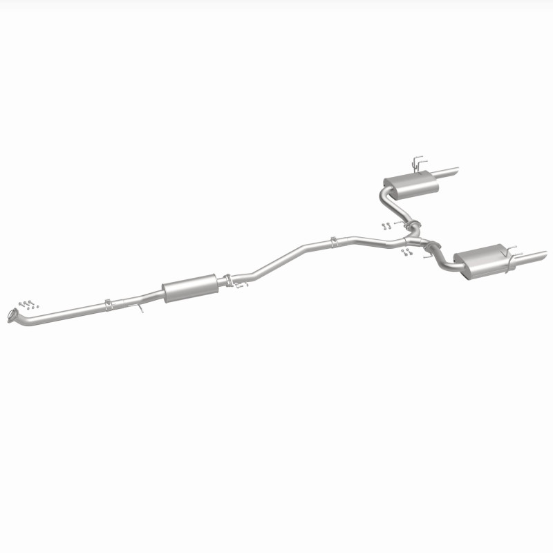 BRExhaust 16-21 Honda Civic 1.5L Direct-Fit Replacement Exhaust System - 106-0999 360 Degree Image Set