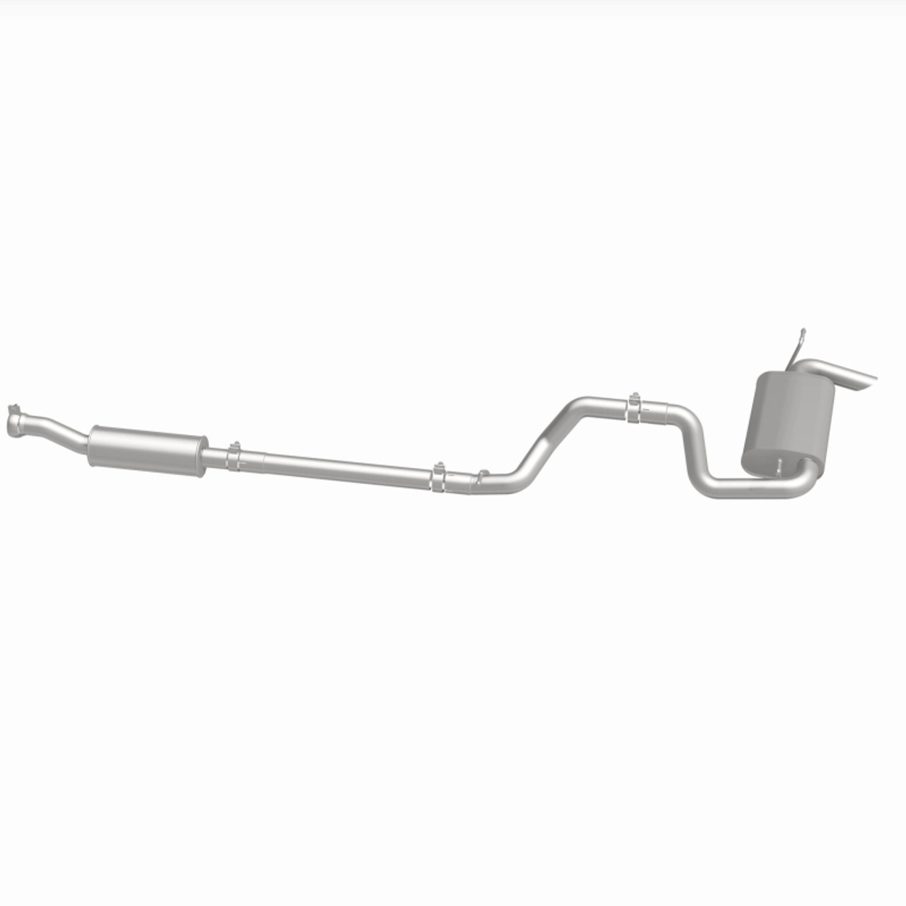 BRExhaust 18-24 Jeep Wrangler 3.6L Direct-Fit Replacement Exhaust System - 106-1022 360 Degree Image Set