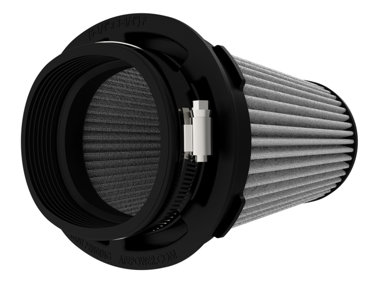 afe Momentum Intake Rplcmnt Air Filter (5-1/4x3-3/4)IN F x(7-3/8x5-7/8)IN B x(4-1/2x4)IN Tx6-3/4IN H - 21-91104 Photo - Unmounted