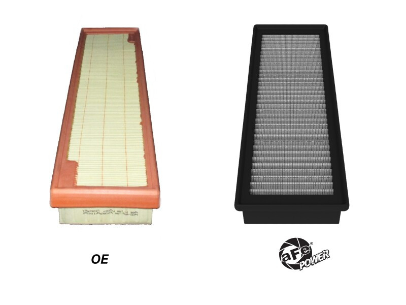 afe Magnum FLOW OE Replacement Air Filter Ford Mustang 24-25 L4-2.3L (t) - 30-10427D Photo - Unmounted