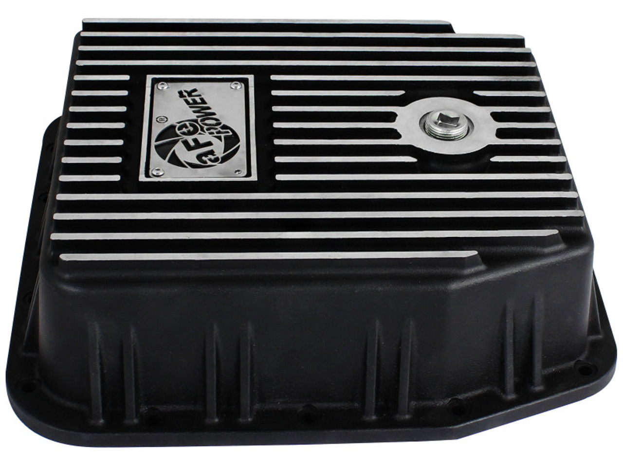 afe aFe POWER Transmission Pan Ford Trucks 80-92 (AOD Transmission) - 46-70212 Photo - Unmounted