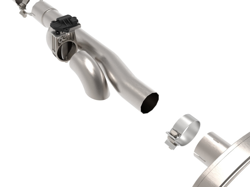 afe Gemini XV Cat-Back Exhaust System GM Trucks 09-18 V6-4.3/V8-4.8/5.3L - 49-34131-P Photo - Close Up