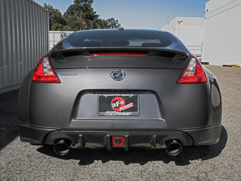 afe Takeda Cat-Back Exhaust System Nissan 370Z 09-20 V6-3.7L - 49-36139-B Photo - Mounted