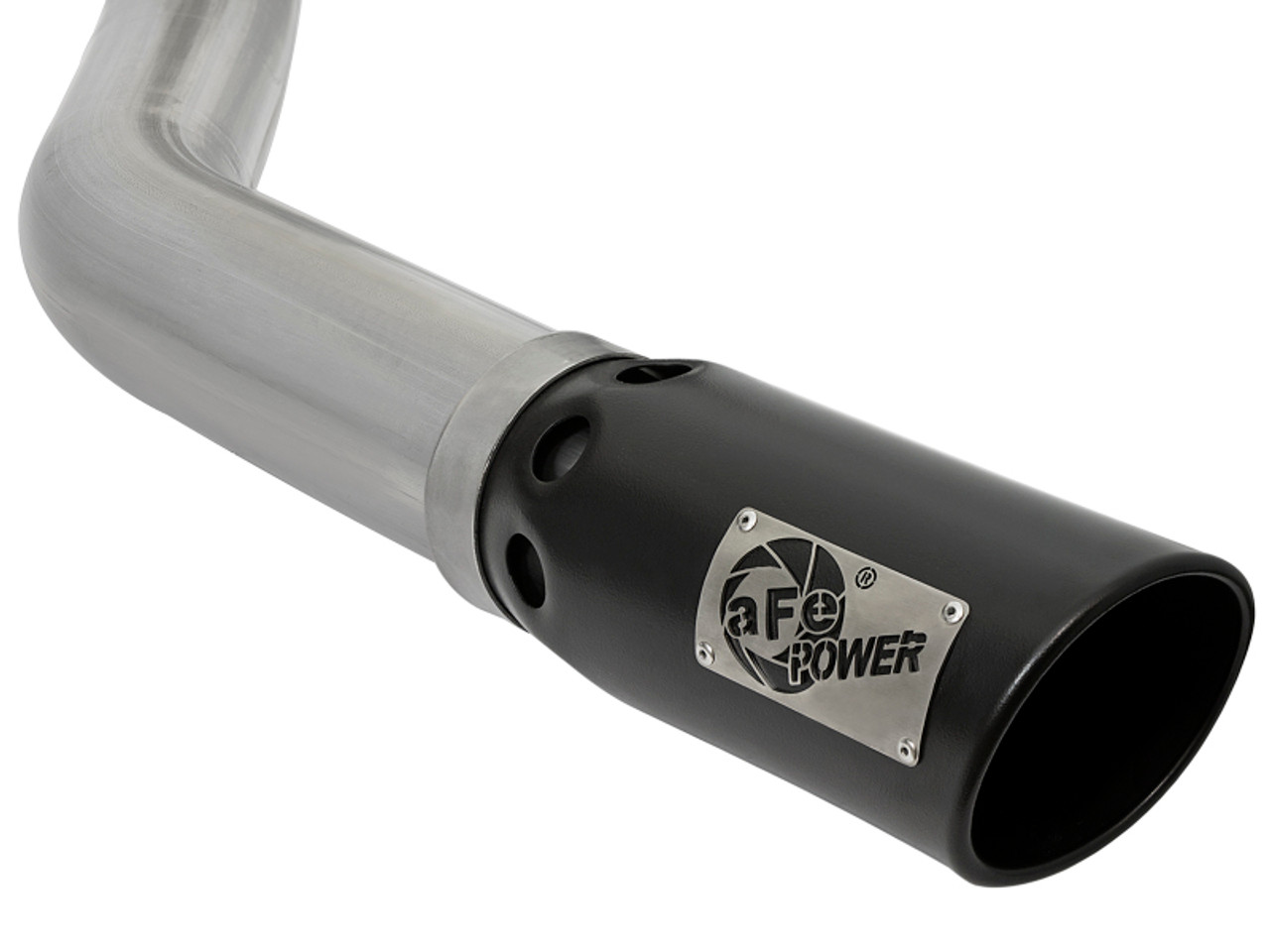 afe Large Bore-HD DPF-Back Exhaust System Dodge Diesel Trucks 07.5-12 L6-6.7L (td) - 49-42006-B Photo - Unmounted