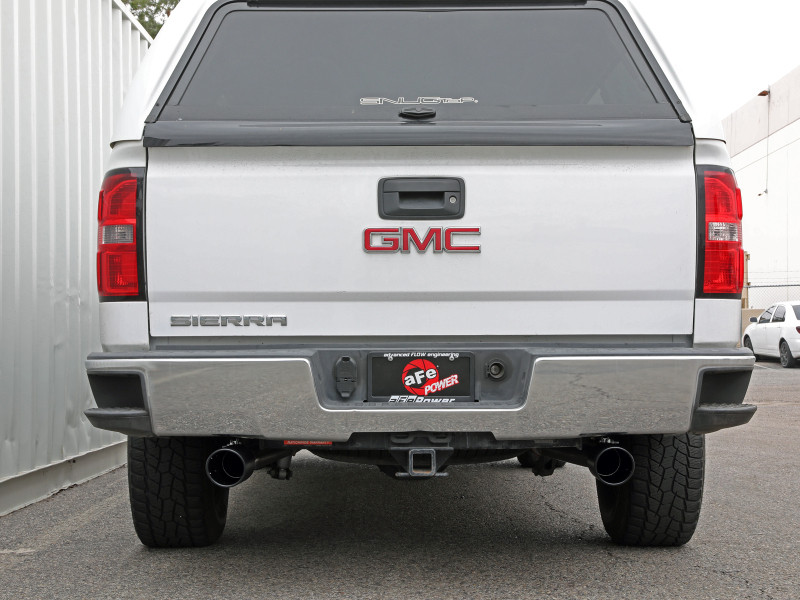 afe Apollo GT Series Cat-Back Exhaust System GM Trucks 09-18 V6-4.3L/V8-4.8/5.3L - 49-44135-B Photo - Mounted