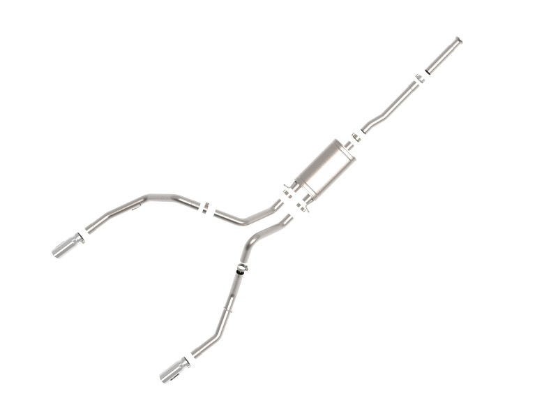 afe Apollo GT Series Cat-Back Exhaust System GM Trucks 09-18 V6-4.3L/V8-4.8/5.3L - 49-44135-P Photo - Unmounted