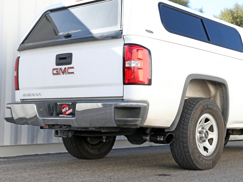 afe Apollo GT Series Cat-Back Exhaust System GM Trucks 09-18 V6-4.3L/V8-4.8/5.3L - 49-44136-B Photo - Mounted