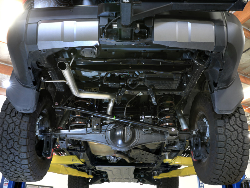 afe Apollo GT Series Axle-Back Exhaust System Toyota Land Cruiser (J250) 24-25 L4-2.4L (t) - 49-46081 Photo - Mounted