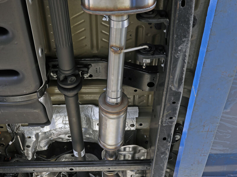 afe Vulcan Series Resonator Upgrade Pipe Fits aFe POWER Exhaust Systems - 49C43131 Photo - Mounted