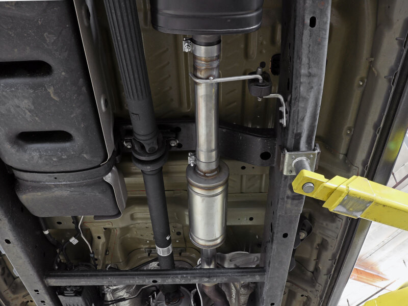 afe Vulcan Series Resonator Upgrade Pipe Fits aFe POWER Exhaust Systems - 49C43132 Photo - Mounted