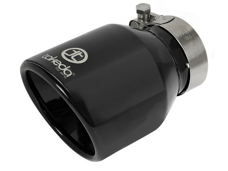 afe Takeda Universal Exhaust Tip 2-1/2 IN Inlet x 4 IN Outlet x 6 IN L - 49T25404-B061 Photo - Primary