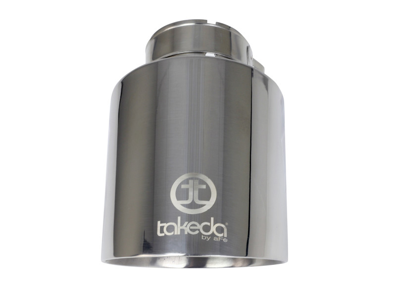 afe Takeda Universal Exhaust Tip 2-1/2 IN Inlet x 4-1/2 IN Outlet x 7 IN L - 49T25454-P07 Photo - Unmounted