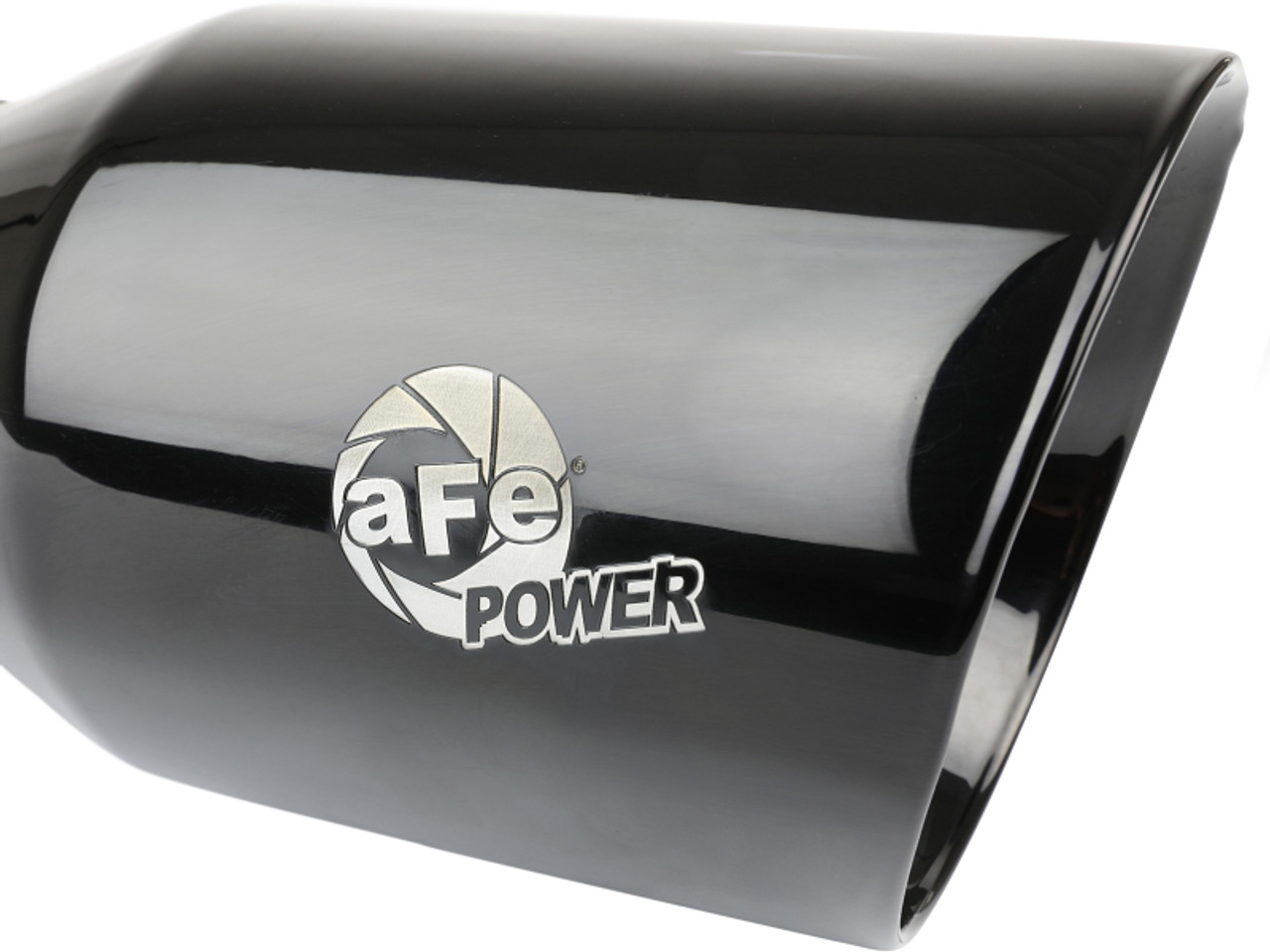afe MACH Force-Xp Universal Exhaust Tip 3 IN Inlet x 4-1/2 IN Outlet x 9 IN L - 49T30454-B093 Photo - Unmounted