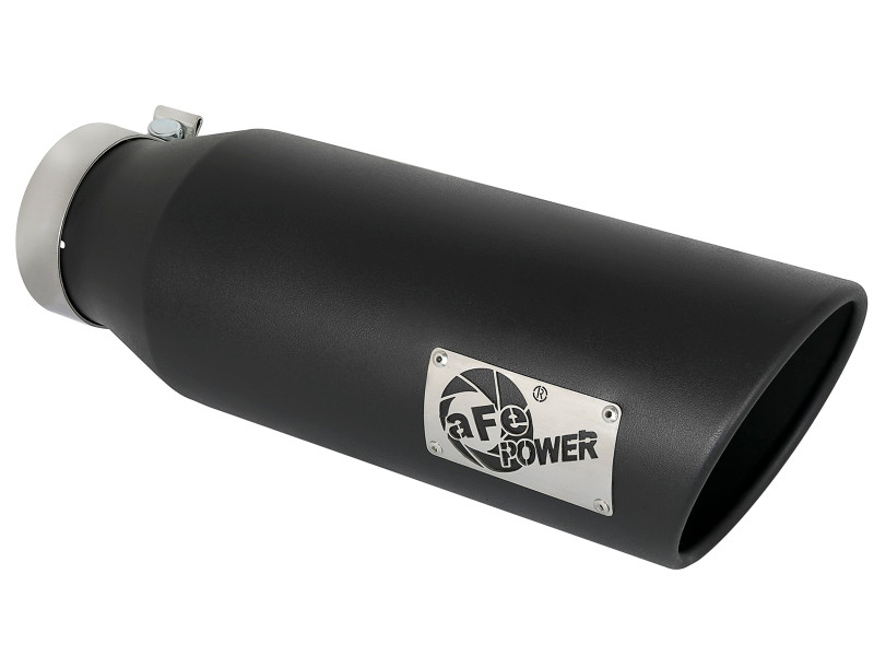 afe MACH Force-Xp Universal Exhaust Tip 4 IN Inlet x 6 IN Outlet x 18 IN L - 49T40601-B18 Photo - Primary