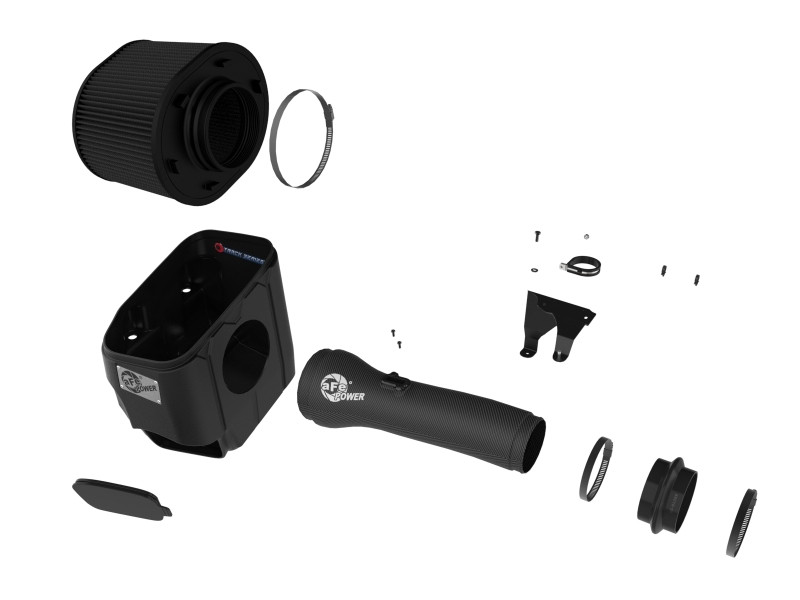 aFe 2025+ Dodge Ram 1500 RHO Track Series Carbon Fiber Cold Air Intake System w/ Blk Pro 5R Filter - 57-10032K Photo - Unmounted