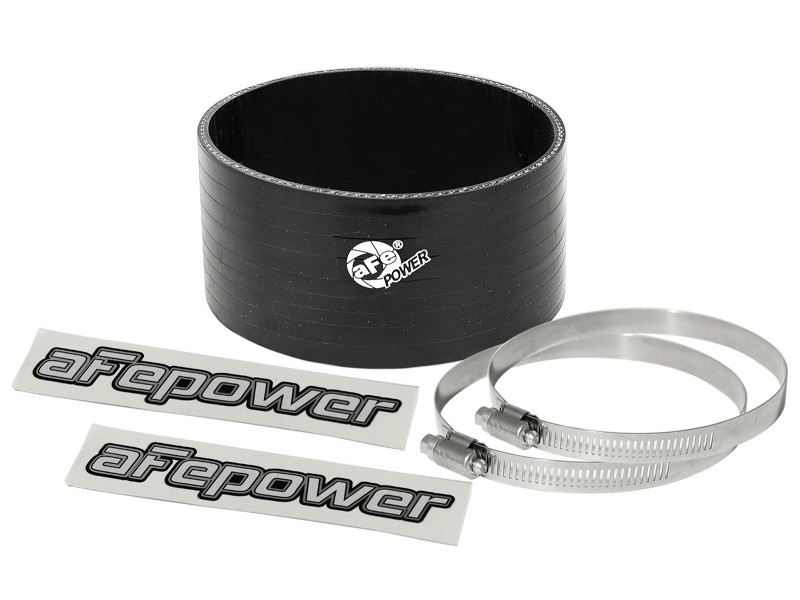 afe Magnum FORCE Intake Coupling Kit (4 IN ID x 2 IN L) Straight Coupler - Black - 59-00092 Photo - Primary