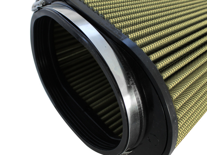 afe Magnum FORCE Intake Rplcmnt Air Filter (5-1/4x7)IN F x (6-3/8x10)IN B x (4-1/2x6-3/4)IN Tx8IN H - 72-91070 Photo - Unmounted