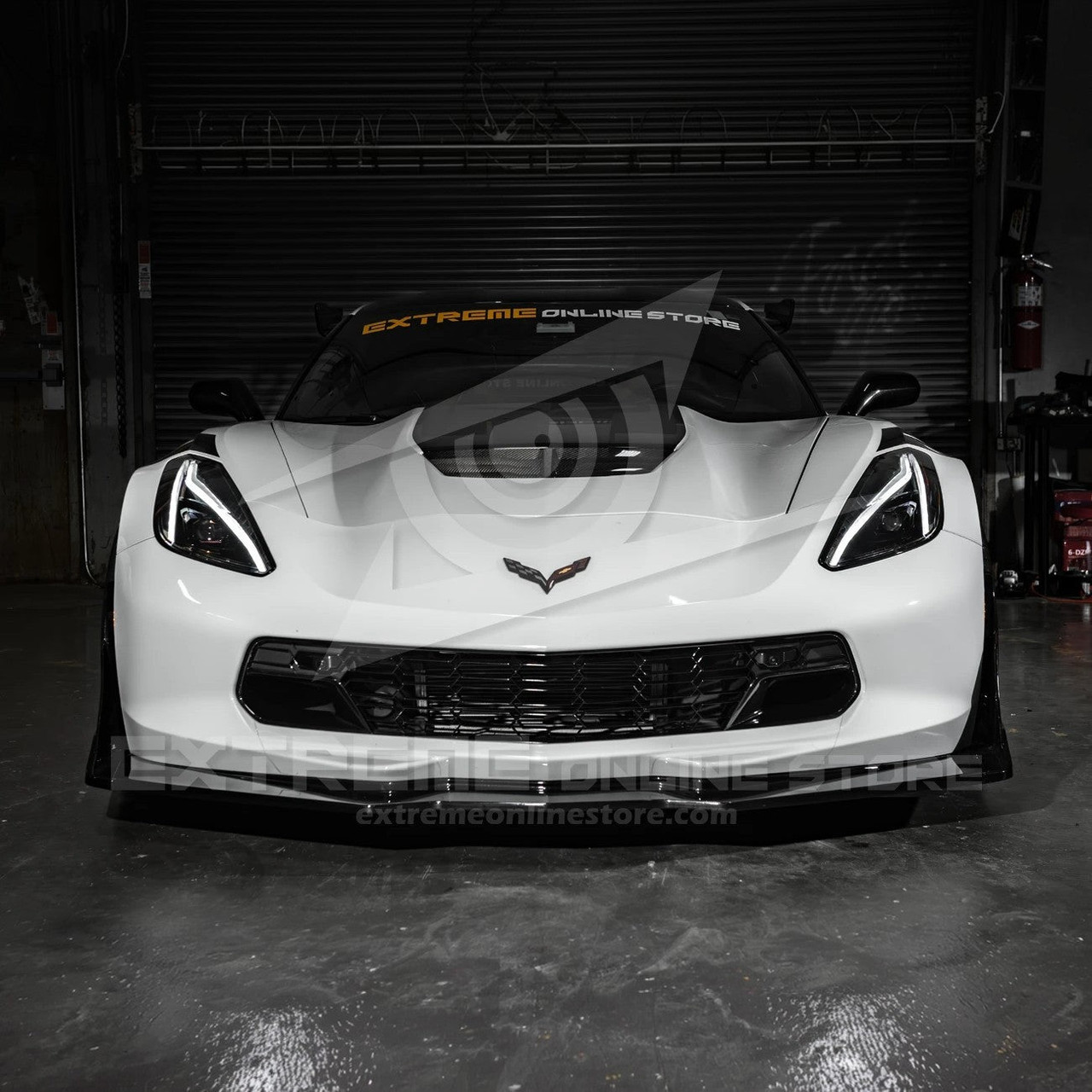 EOS C8 Style Headlights - 14-19 Chevrolet Corvette C7 (LIGHT-1241-LED)