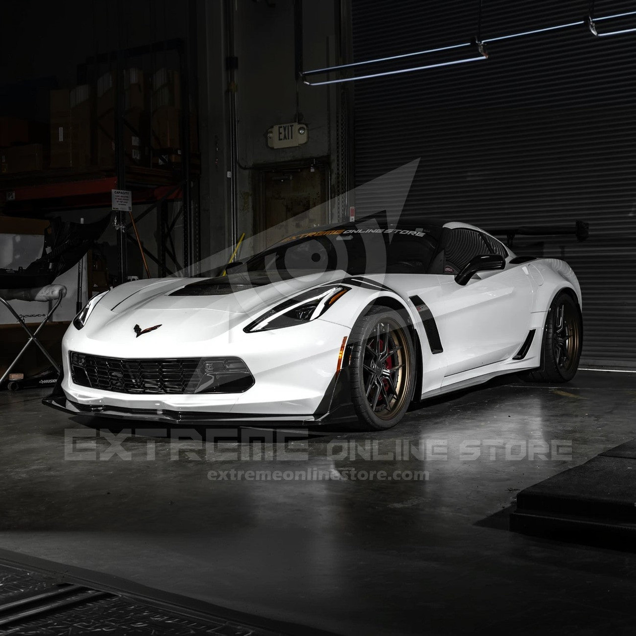 EOS C8 Style Headlights - 14-19 Chevrolet Corvette C7 (LIGHT-1241-LED)