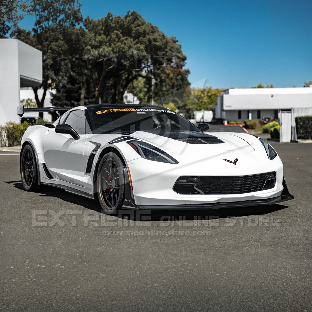 EOS C8 Style Headlights - 14-19 Chevrolet Corvette C7 (LIGHT-1241-LED)