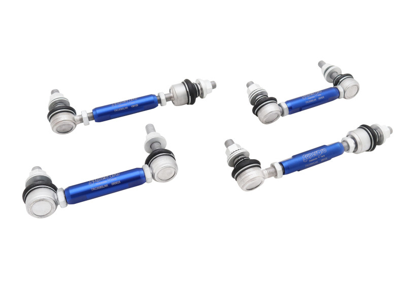 SuperPro 03-24 Toyota 4Runner HD Adjustable End Link Set (TRC1285L + TRC1285V) - TRCLNKSET11 Photo - out of package