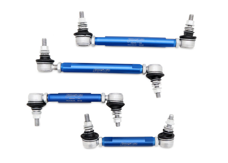 SuperPro 91-95 Toyota MR2 HD Adjustable End Link Set (TRC10105 + TRC10160) - TRCLNKSET14 Photo - Primary