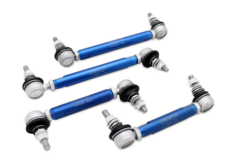 SuperPro 91-95 Toyota MR2 HD Adjustable End Link Set (TRC10105 + TRC10160) - TRCLNKSET14 Photo - out of package