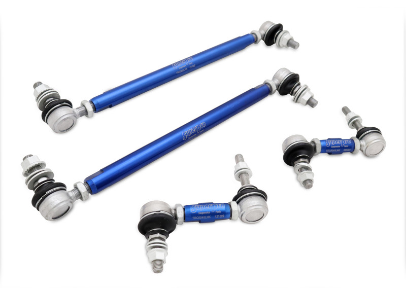SuperPro 06-13 Audi A3 HD Adjustable End Link Set (TRC12265 + TRC1045L) - TRCLNKSET17 Photo - Close Up