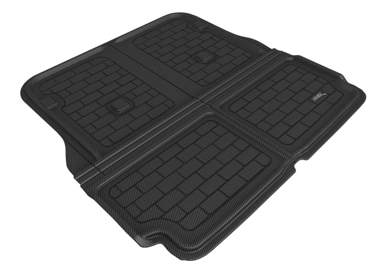 3D MAXpider 16-20 Tesla Model X Behind 2nd Row Cross Fold Kagu Cargo Liner - Black - M1TL0211309