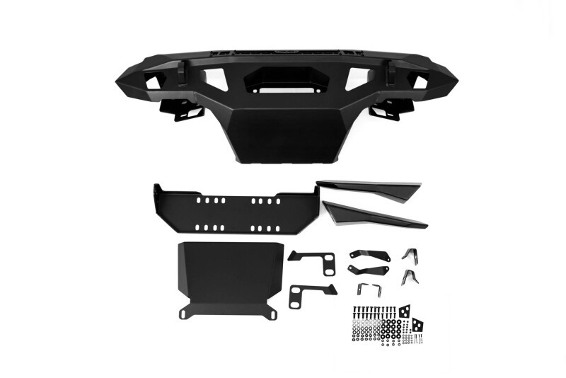 DV8 24-25 Toyota Tacoma Spec Series Front Winch Bumper - Micro-Texture Black - FBTT1-09 Photo - out of package