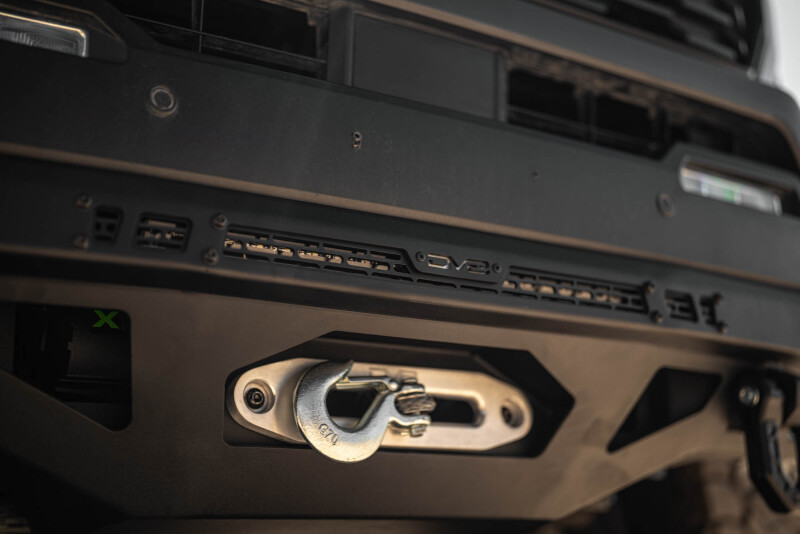 DV8 24-25 Toyota Tacoma Spec Series Front Winch Bumper - Micro-Texture Black - FBTT1-09 Photo - out of package