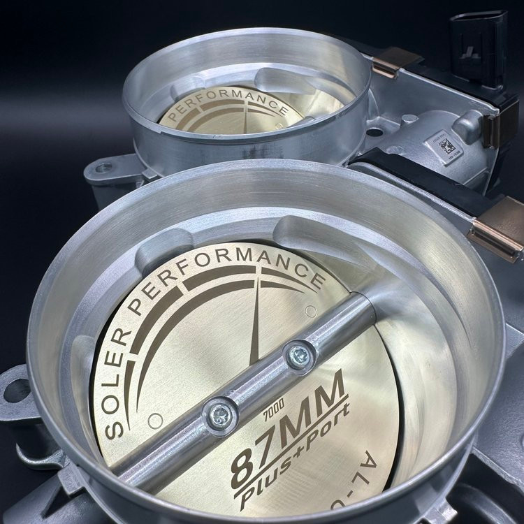 Soler Performance 87MM Ported Throttle Body Set - 2023+ Chevrolet Corvette Z06 LT6 (SE3793-87)
