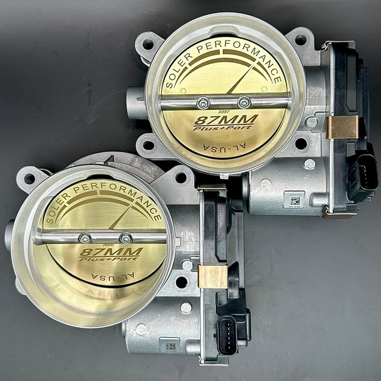 Soler Performance 87MM Ported Throttle Body Set - 2023+ Chevrolet Corvette Z06 LT6 (SE3793-87)
