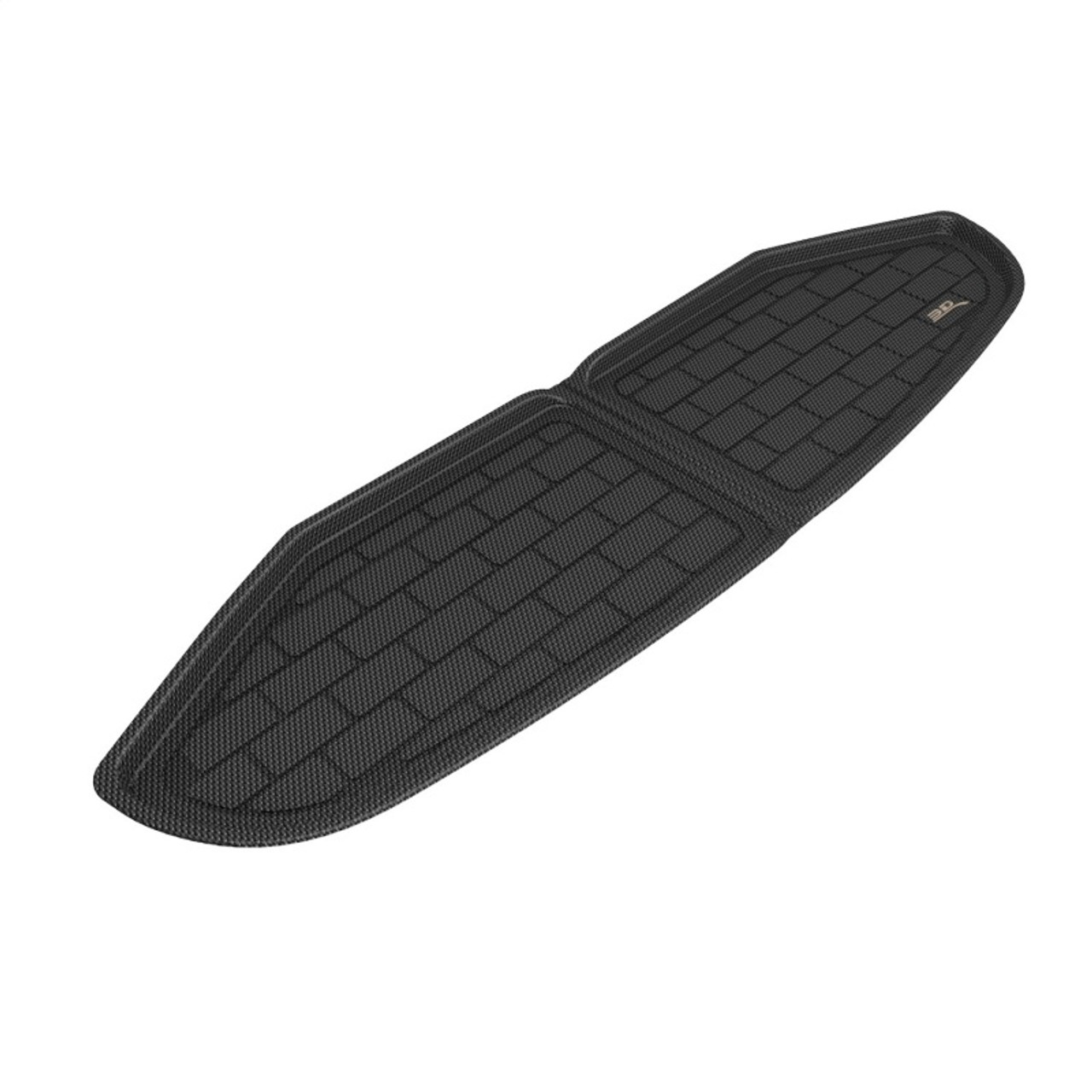 3D Maxpider Tesla Cybertruck 2024 Kagu Black Foldable Front Cargo Liner - M1TL0511309