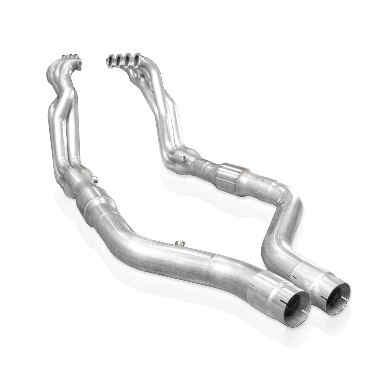 Stainless Works 2" Long Tube Headers w. Catted Connection Pipes - 2022+ Cadillac CT5-V Blackwing (SSWCT5V22HCAT)