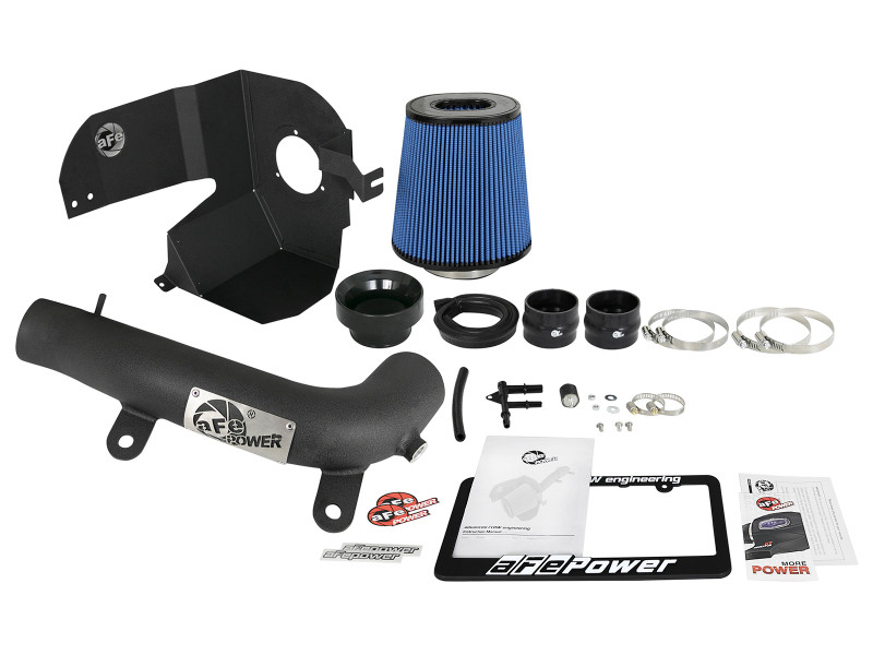 aFe Magnum FORCE Stage-2 Pro 5R Cold Air Intake System 18-19 Jeep Wrangler JL Turbo 2.0L - Black - 54-53029R Photo - Unmounted