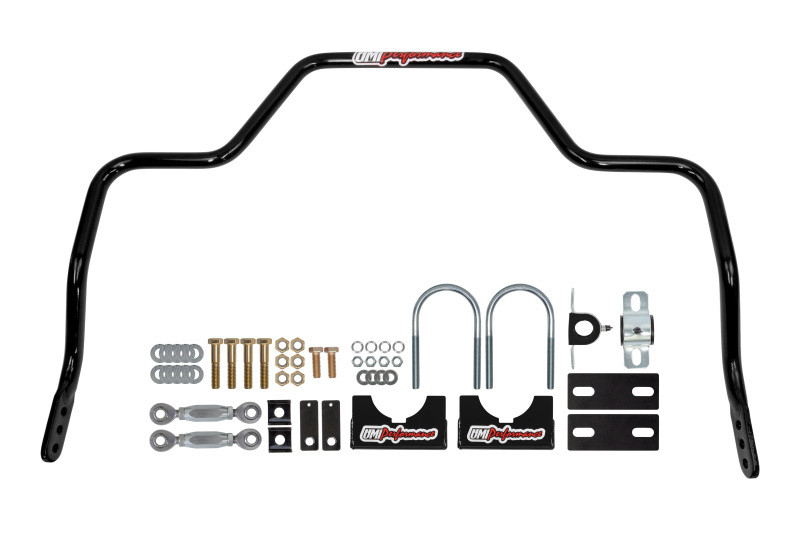 UMI 15-24 Ford F-150 1in Solid Rear Sway Bar - Black - 6580-B Photo - Primary
