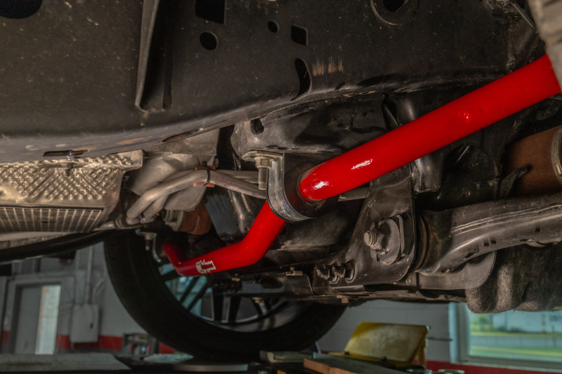 UMI Performance 21-24 Ford F-150 1 3/8in Solid Front Sway Bar - Black - 6581-B User 4