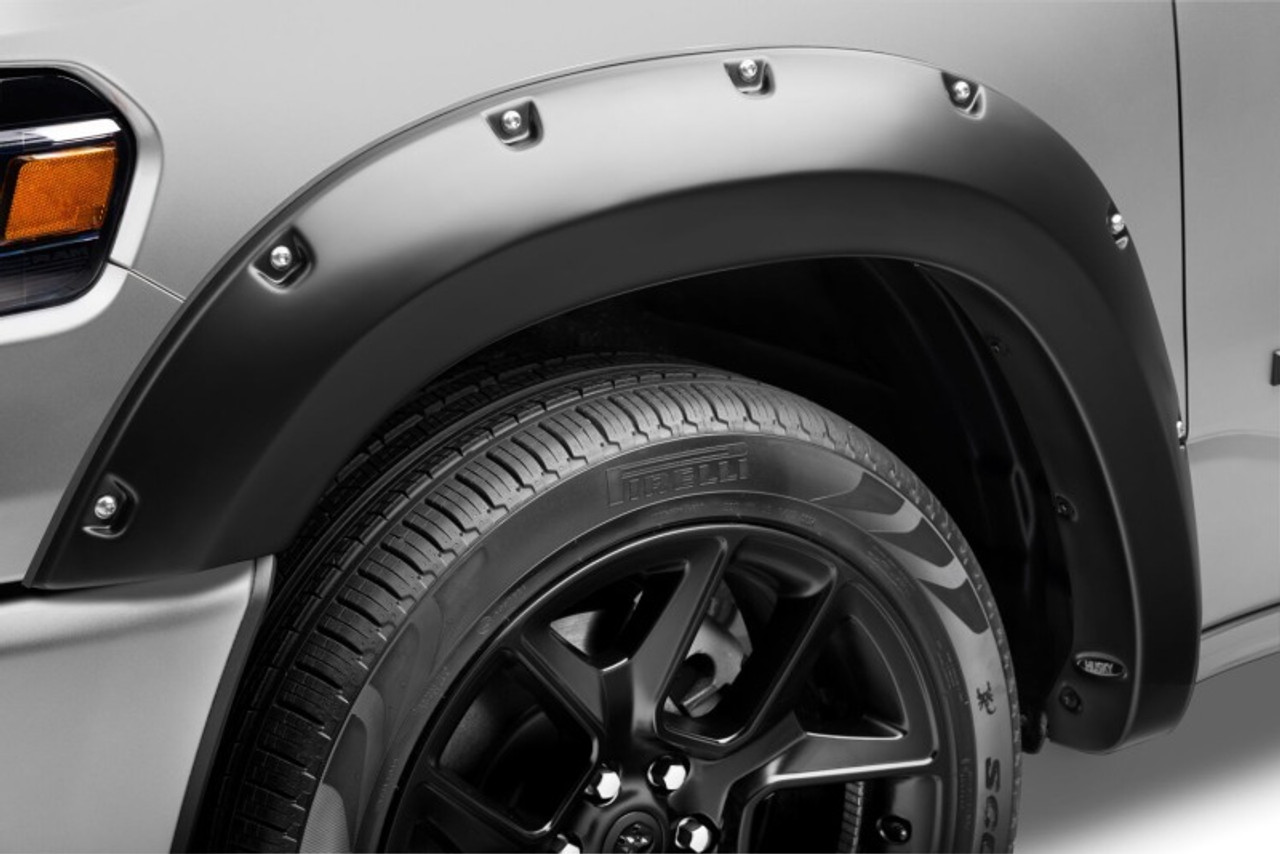 Husky Liners 2025 Dodge Ram 1500 (Excl. RHO & Tungsten) Pocket Style Fender Flares - 4pc - 2805943 Photo - Close Up