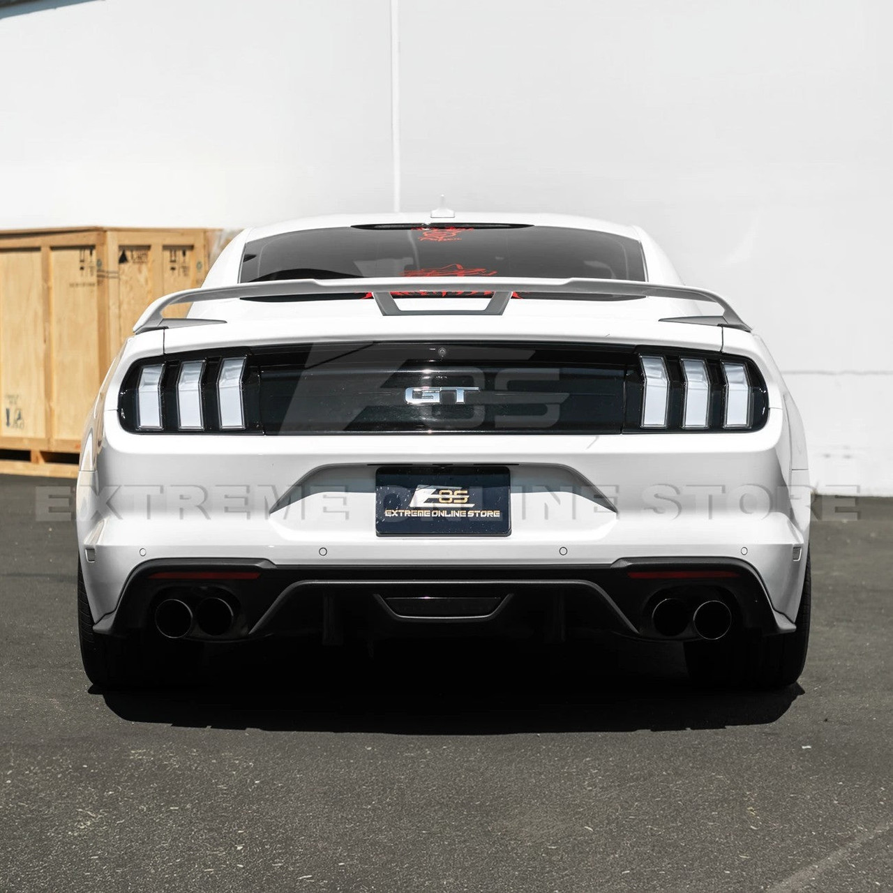 EOS Sequential LED Tail Lights - Clear Lens - 15-23 Ford Mustang S550 (TL-1239-CL)