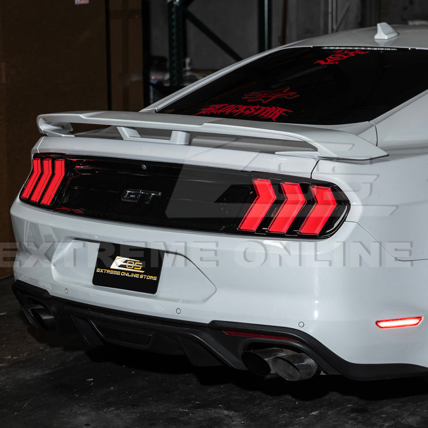 EOS Sequential LED Tail Lights - Smoke Lens - 15-23 Ford Mustang S550 (TL-1239-SM)