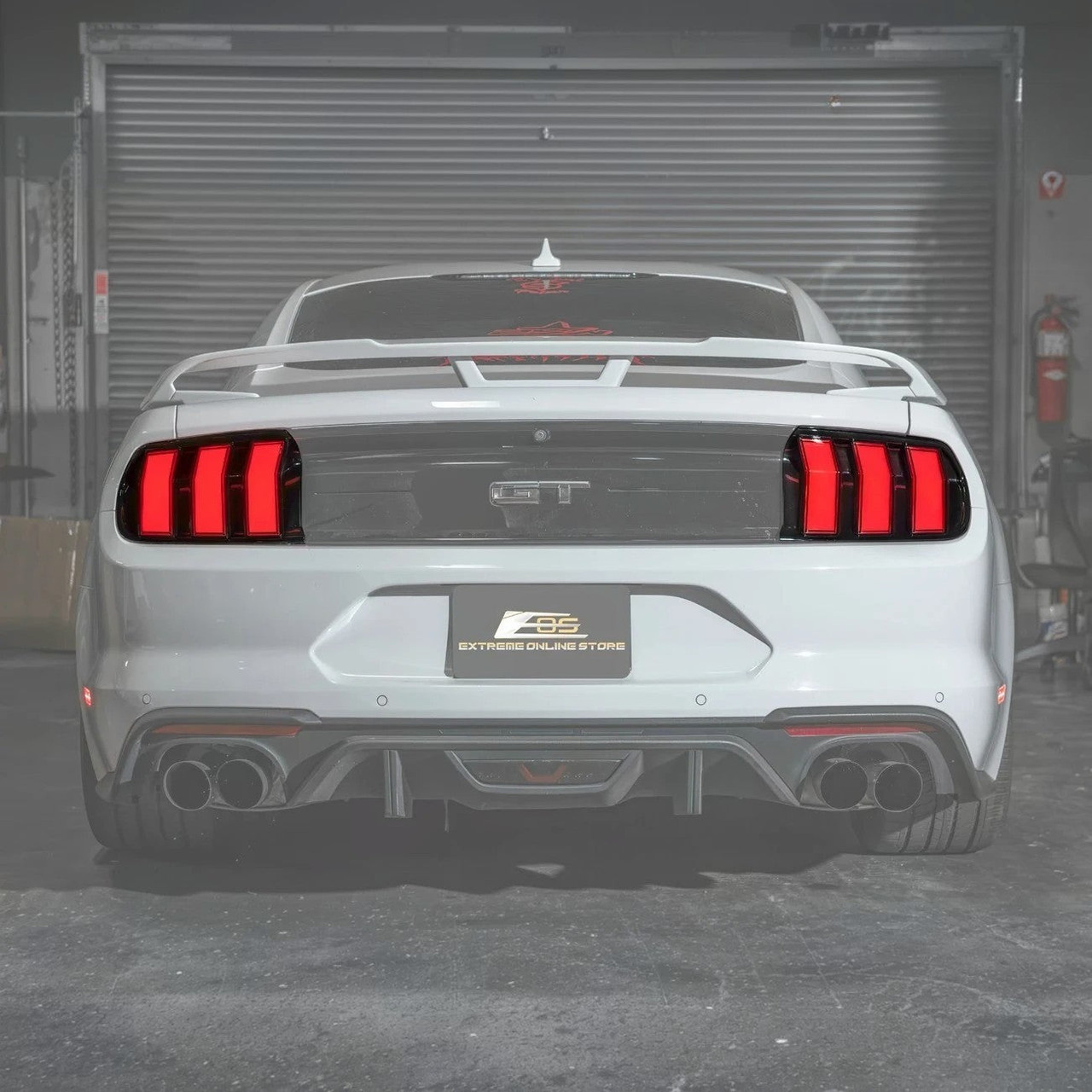 EOS Sequential LED Tail Lights - Smoke Lens - 15-23 Ford Mustang S550 (TL-1239-SM)